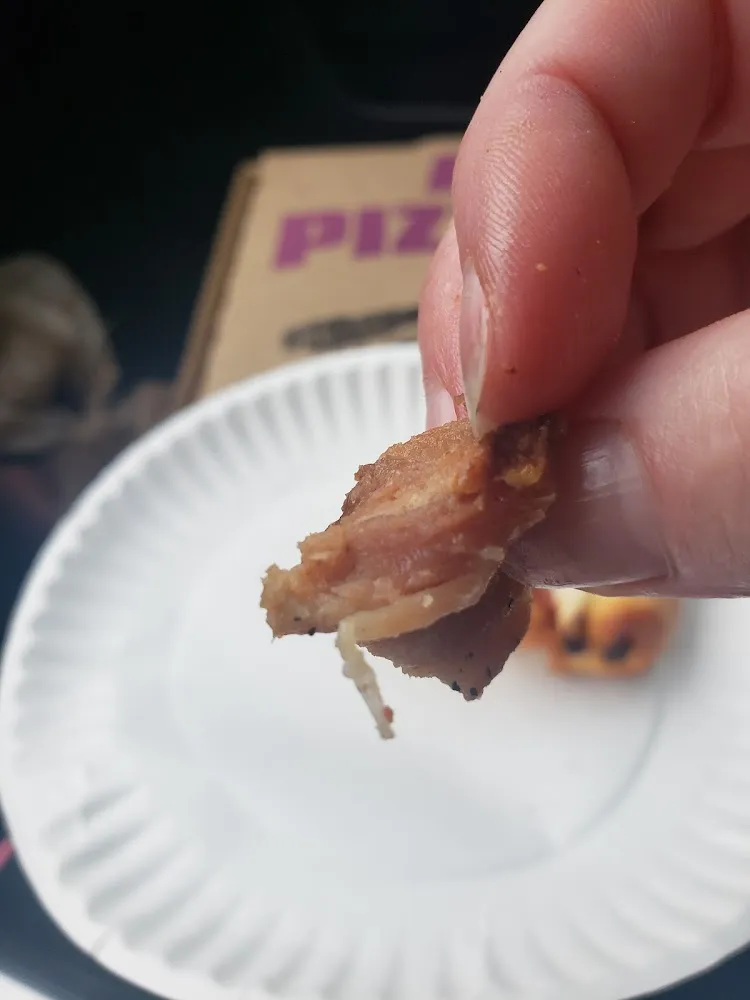 Thick Bacon in the Pizza Roll